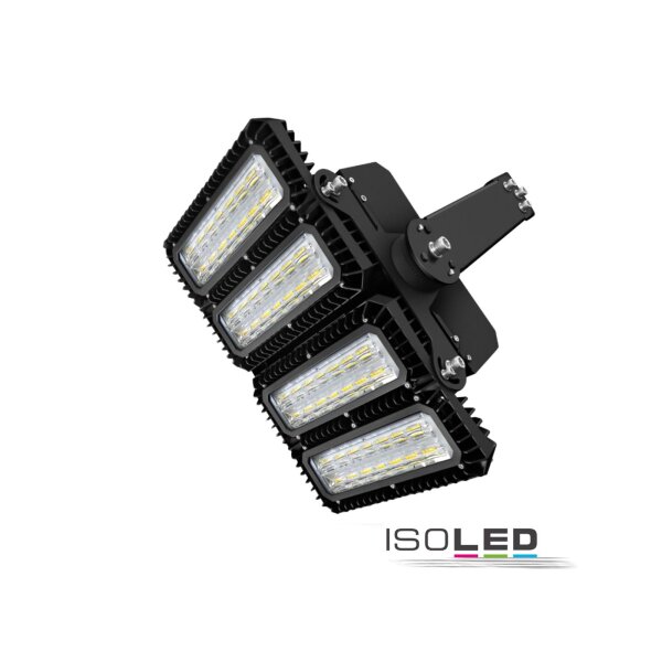 LED Flutlicht 450W, 130x25° asymmetrisch, variabel, 1-10V dimmbar, neutralweiß, IP66