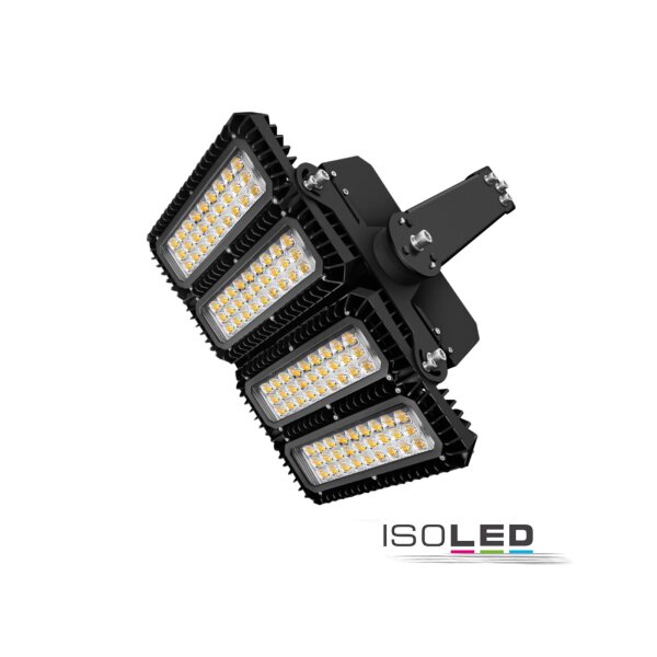 LED Flutlicht 450W, 130x40° asymmetrisch, variabel, 1-10V dimmbar, neutralweiß, IP66