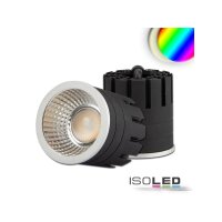 LED Spot RGB+3000K GU10 8W, 5-polig, 24V DC, silber,...