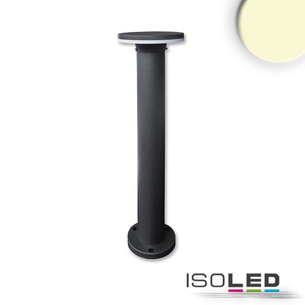 LED Wegeleuchte Poller-3, 60cm, 12W, sandschwarz, warmweiß