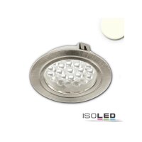 LED Möbeleinbaustrahler MiniAMP silber, 4W, 60°,...