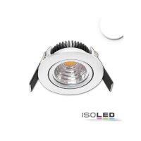 LED Einbaustrahler MiniAMP 24V DC, 68mm Loch, alu...