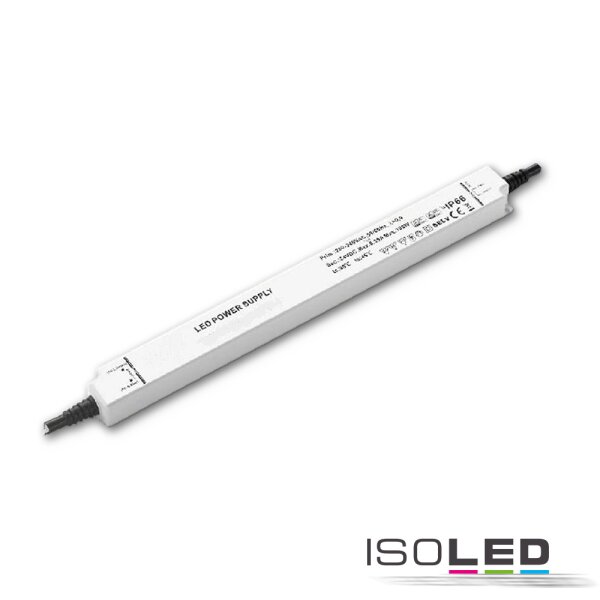 LED Trafo 24V/DC, 0-150W, IP65, slim