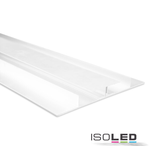 LED Trockenbau-Leuchtenprofil Planar, weiß RAL 9010 200cm