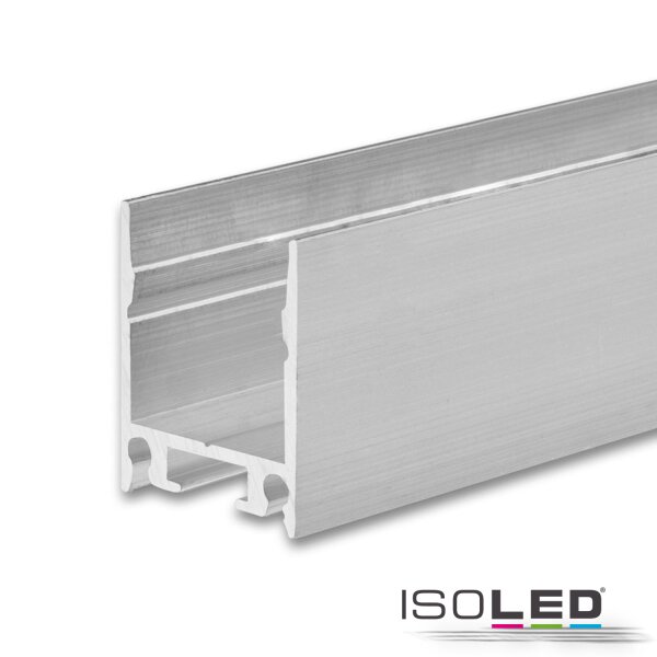 LED Aufbauleuchtenprofil HIDE SINGLE Aluminium eloxiert, 200cm