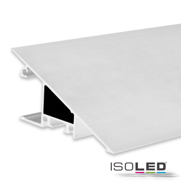 LED Aufbauleuchtenprofil HIDE TRIANGLE Aluminium weiß RAL 9003, 200cm