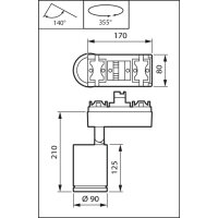 ST770S 27S/840 DIA-VLC VWB FG WH