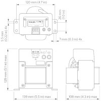 LCU7725/00 Coded Mains Transformer LN