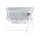 50W LIGHT SENSOR FLOODLIGHT WITH SAMSUNG CHIP & CABLE(1M) 6400K WHITE BODY