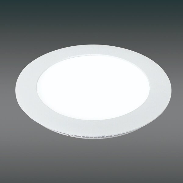 Led Einbaupanel, dm 240mm, c.o. 220mm, 18W, 4000K