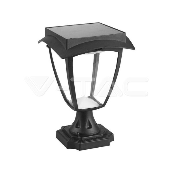 LED SOLAR WALL LAMP CCT:3IN1 MATT BLACK BODY