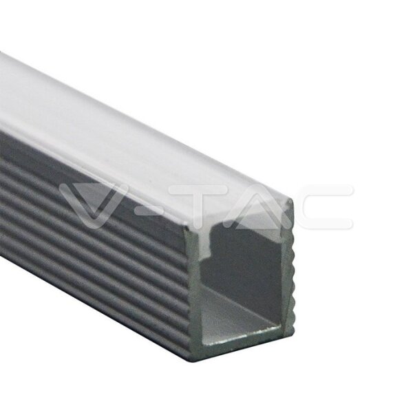 MOUNTING KIT WITH DIFFUSER FOR LED STRIP-SURFACE -2000x7.8x9mm