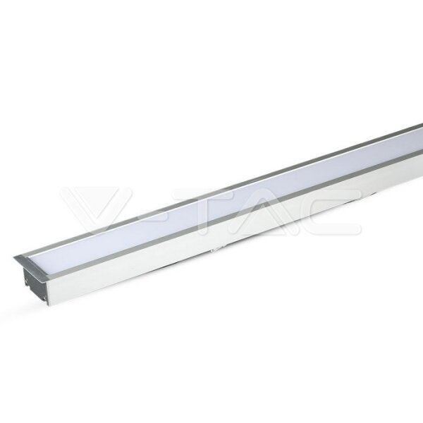 40W LED LINEAR RECESSED LIGHT WITH SAMSUNG CHIP 4000K 5YRS WARRANTY-SILVER BODY