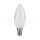 4.5W CANDLE BULB COMPATIBLE WITH AMAZON ALEXA AND GOOGLE HOME RGB+WW-CW E14