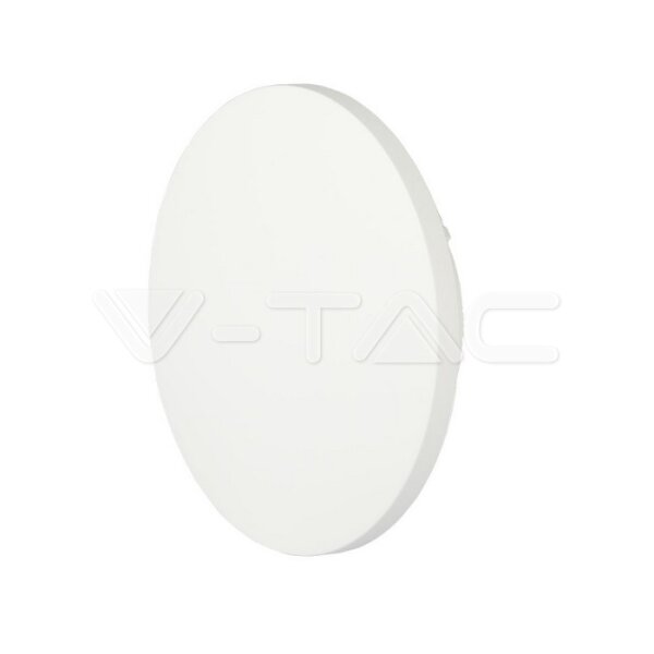 9W WALL LAMP WITH BRIDGELUX CHIP 4000K WHITE ROUND