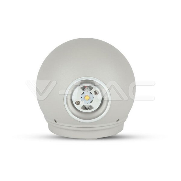 6W LED WALL LIGHT 4000K -GREY BODY