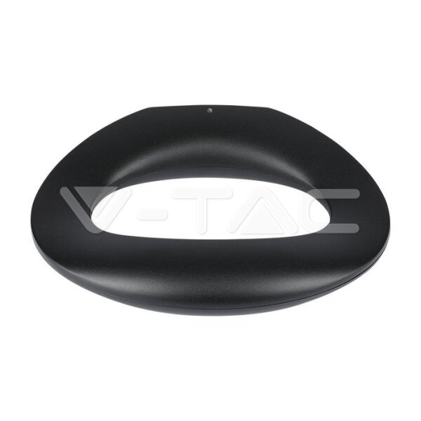 9W LED WALL LIGHT 3000K -BLACK BODY