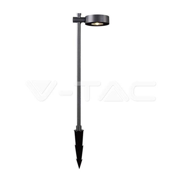 6W-LED BOLLARD LAMP-BLACK BODY-IP65-3000K