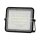 LED SOLAR FLOODLIGHT 6W 400 LM 6400K 5000 mAh BATTERY  3M CABLE SMART IR REMOTE  FAST CHARGE BLACK