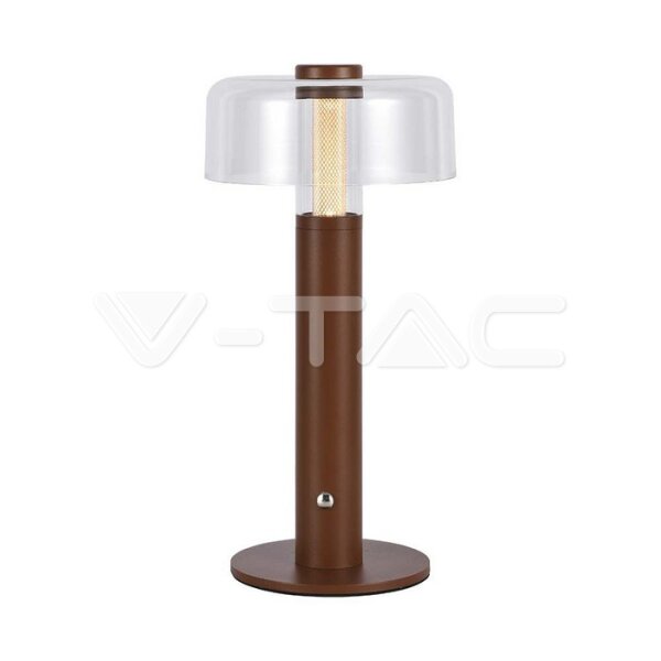 LED TABLE LAMP-1800mAH BATTERY (D150*300)  3IN1 MORANDI-4 BODY