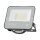 30W FLOODLIGHT 6500K BLACK BODY GREY GLASS (185LM/W)