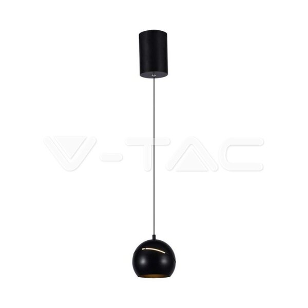 8.5W LED HANGING LAMP (D120)-ADJUSTABLE WIRE AND TOUCH LIGTH ON/OFF   3000K BLACK BODY