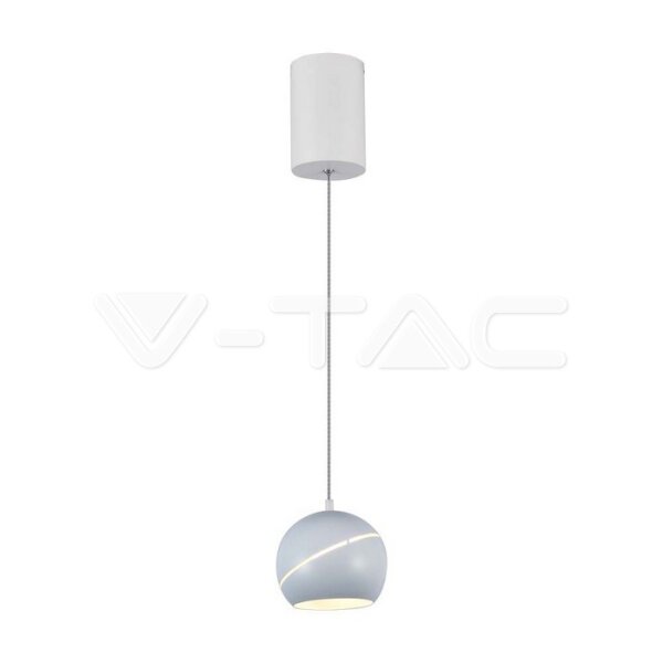 8.5W LED HANGING LAMP (D120)-ADJUSTABLE WIRE AND TOUCH LIGTH ON/OFF   3000K WHITE BODY