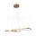 LED HANGING DECORATIVE LAMP-700*250-PAINT GOLD BODY-3000K