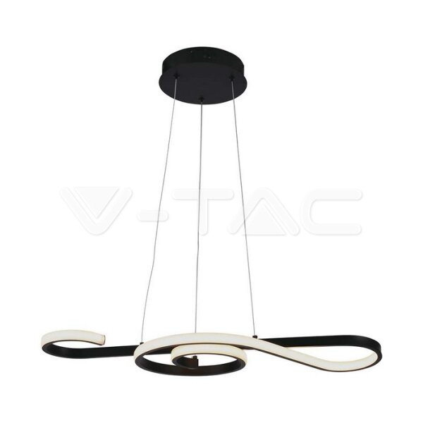 LED HANGING DECORATIVE LAMP-700*250-BLACK BODY-3000K