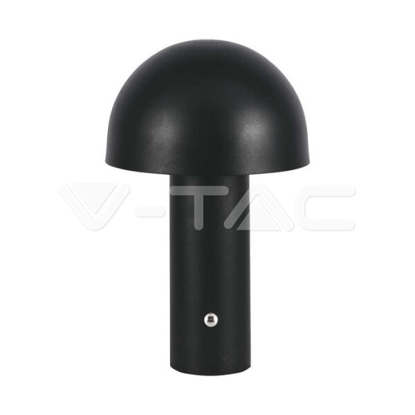 LED TABLE LAMP-1800mAH BATTERY (D150*250)  3IN1 BLACK BODY