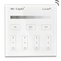 touch pannel 4 zone dimmer remote controller,  3V