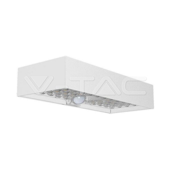 6W-LED SOLAR WALL LIGHT-BRICK 900LM LITHIUM BATTERY-3.7V-WHITE-4000K