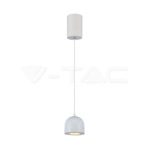 8.5W LED HANGING LAMP (D100)-ADJUSTABLE WIRE-TOUCH LIGTH ON/OFF   3000K LIGHT GREY BODY