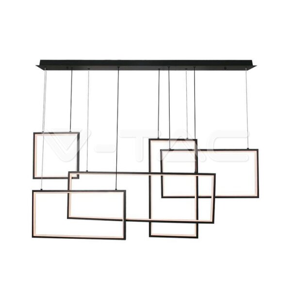 45W-DECORATIVE HANGING LIGHT-120*50*160CM-BLACK BODY-3000K