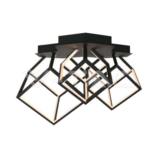 46W-LED DECORATIVE HANGING LIGHT-BLACK BODY-3000K