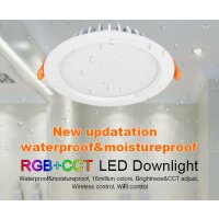 15W RGB+CCT waterpoof down light