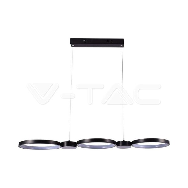 38W LED HANGING LAMP (95*100CM)  4000K PURE BLACK BODY