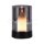 2W LED CANDLE TABLE LAMP COCLORCODE: 3000K BLACK LAMP+SMOKY GLASS