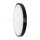 24W LED DOME LIGHT  6500K ROUND,BLACK FRAME IP44