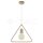 CHAMPEAN GOLD PENDANT LIGHT WITH GOLDCANOPY