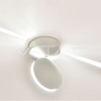 7W LED WALL LIGHT 4000K IP65 WHITE BODY