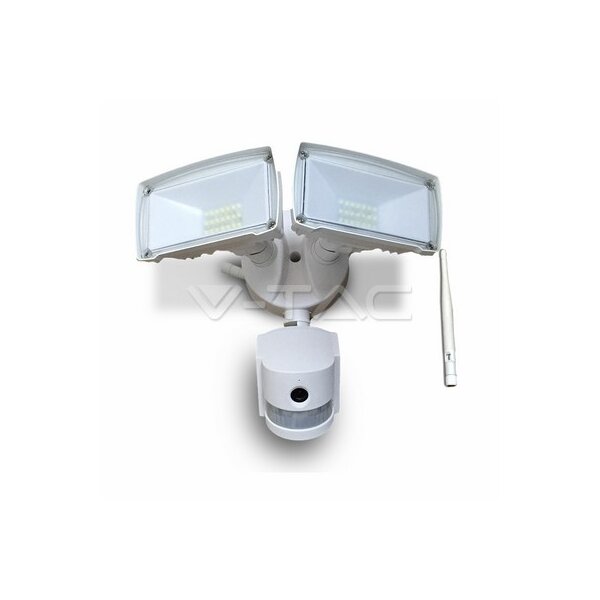 18W LED FLOODLIGHT WITH WIFI SENSOR CAMERA WHITE 6000K